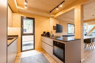 Superior-Chalet mit Sauna und Hottub