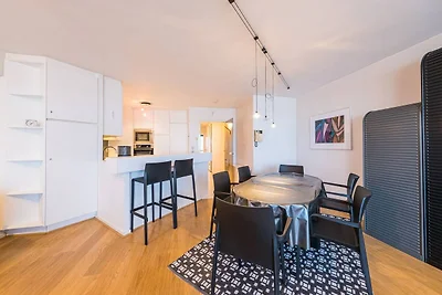 Appartement met twee terrassen en zeezicht