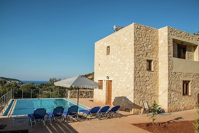 Typisch griechische Villa auf Kreta mit priva...