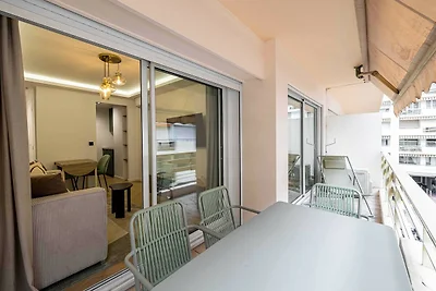 Elegantes Apt. mit Balkon, 1 Schlafzimmer/4 P...