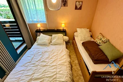 Apartment in Mont-Dore mit Bergblick