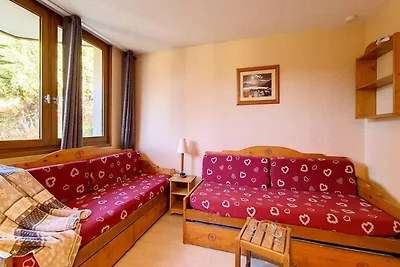 Wohnung in Les Menuires mit Ski-Zugang