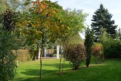 Ferienhaus mit Terrasse und Kaminofen in...