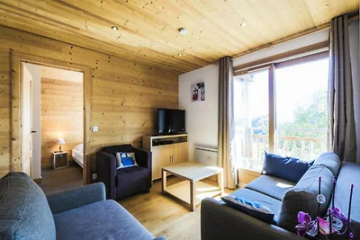 Apartment in Flaine mit Bergblick