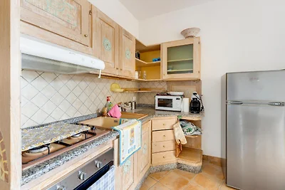 Mit privatem Garten und Klimaanlage