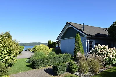 Haus mit Privatstrand am See, Whirlpool und...