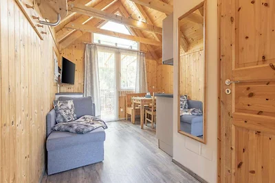 Aantrekkelijke studio met balkon
