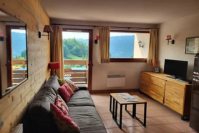 Wohnung in Morillon mit Bergblick