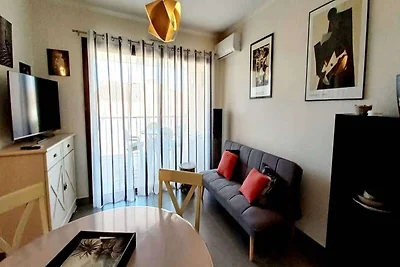 Appartement op 100 m van het strand in Valras
