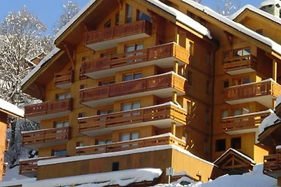 Apartment in Méribel mit Blick auf das Tal