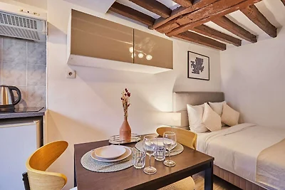 Elegante studio in het centrum van Parijs