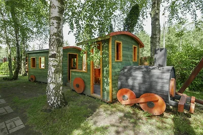 Gemütliches Ferienhaus in Gleznowo in Seenähe
