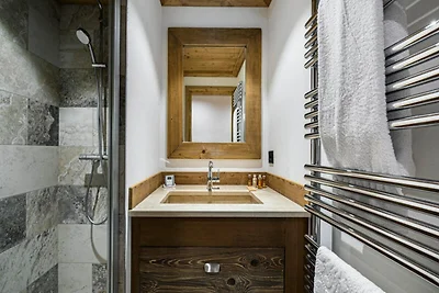 Apartment in Le Praz in der Nähe der...