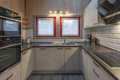 Ferienhaus mit Sauna im Ferienpark Mirow