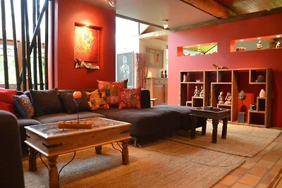 Ferienhaus mit Sauna und Garten in der Nähe v...