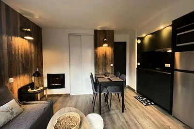 Apartment in Plagne mit Bergblick