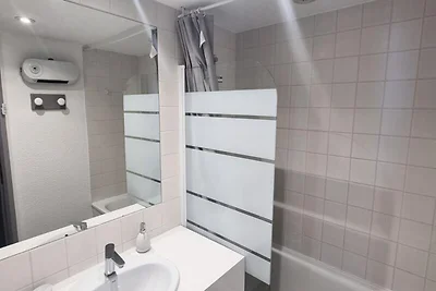 Ferienhaus in den Alpen mit Blick auf den Mon...