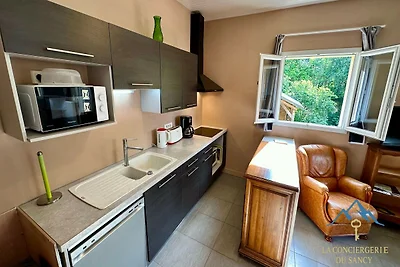 Retraite dans un jardin près du centre-ville