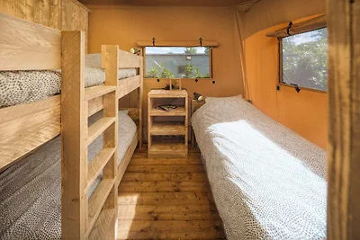 Charmantes Safari-Zelt für Familien-Glamping
