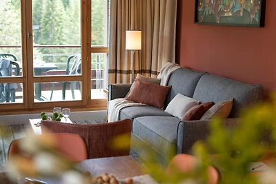 Ferienhaus mit Bergblick und Balkon für 8