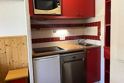 Wohnung in Plagne 1800 mit Mont Blanc Blick