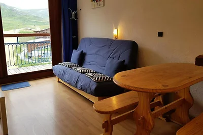 Studio für 5 Personen in Arc 2000 mit Blick a...