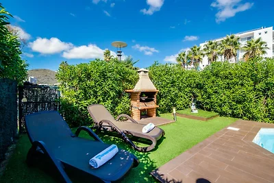 Ferienhaus mit Pool