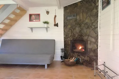 Ferienhaus mit Kamin und großer Terrasse