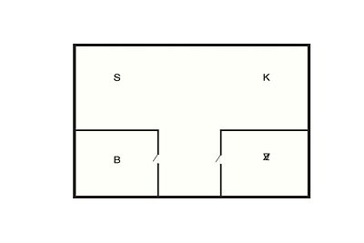 4 Personen Ferienhaus in Svaneke