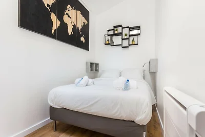 Komfortable Wohnung -1BR/4P- La Roquette