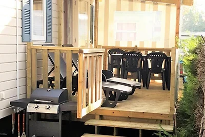 Mobilheim in Strandnähe für 4 Personen