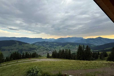 Panoramahut in het skigebied