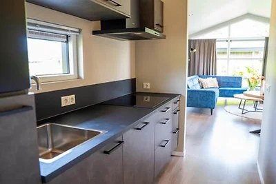 Chalet am Parkteich in den Niederlanden