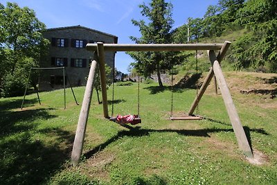 Bauernhaus mit Bergblick und privatem Garten