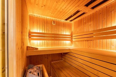 Luxe appartement bij Valkenburg met een sauna