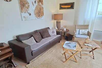 Ferienhaus in Plouneour-Trez mit Meerblick