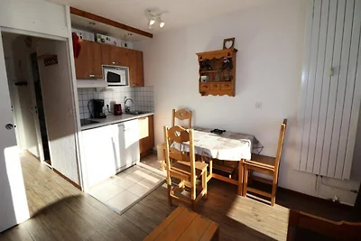 Apartment in Tignes mit Blick auf den...