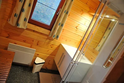 Chalet moderno con stufa situato nella...