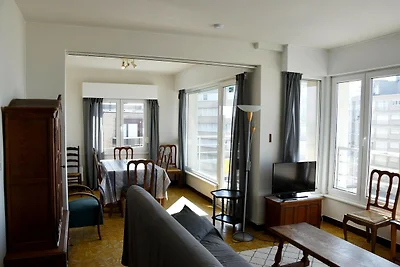 Wohnung in Koksijde mit Blick auf die Küste