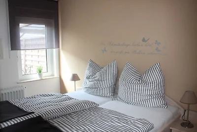 Holiday home in Hage with swimming pool