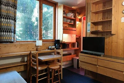 Studio für 2 Personen, in der Nähe der Pisten...