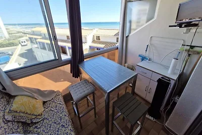 Ferienhaus mit Meerblick in Strandnähe