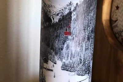 Wohnung in Alpe d'Huez mit Bergblick