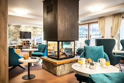 Appartement in Montgenèvre met spa en zwembad