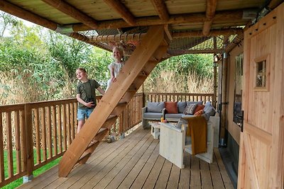 XL-Glamping-Zelt mit Bad in Lathum