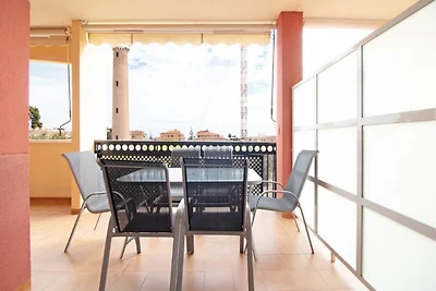 Appartement in de buurt van het strand en de ...