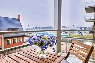 Moderno appartamento a Den Haag con balcone