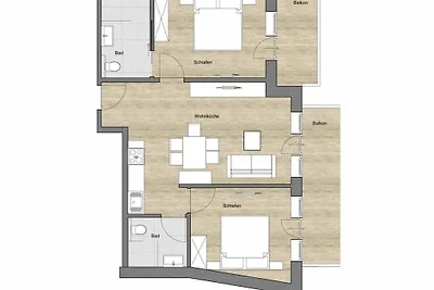 Ferienwohnung in Ladis mit Schwimmbecken