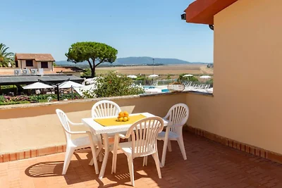 Studio in einer Ferienanlage mit Pool