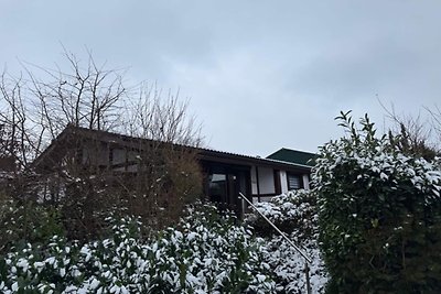 Vakantiehuis aan het Hennermeer met terras